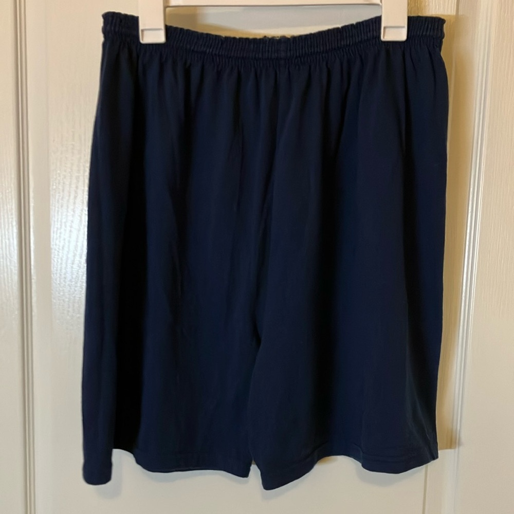 Navy blue athletic or lounge shorts XL - Picture 1 of 5
